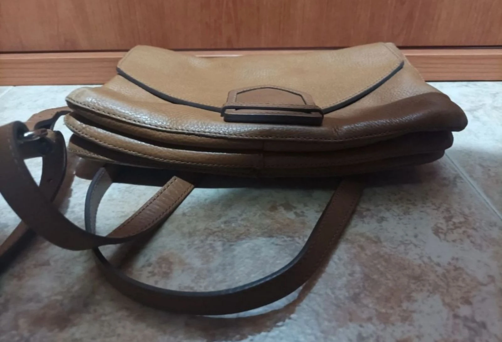 Sac en cuir Massimo Dutti – photo 4